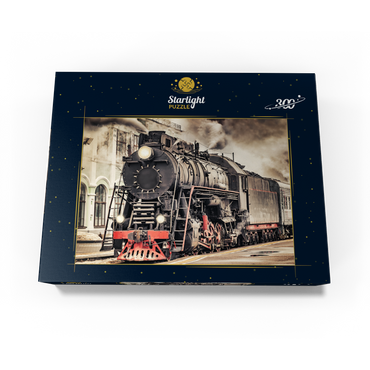 A Departing Steam Train 300 Jigsaw Puzzle box view3