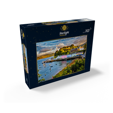 View of Portree before sunset Isle of Skye Scotland 300 Jigsaw Puzzle box view2