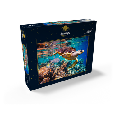 Hawksbill Turtle Maldives 300 Jigsaw Puzzle box view2