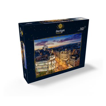 Madrid skyline Spain 300 Jigsaw Puzzle box view2