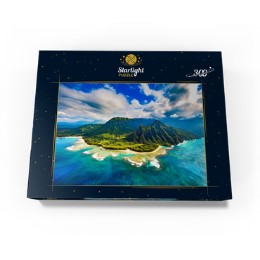 Aerial view on Na Pali coast Kauai Hawaii 300 Jigsaw Puzzle box view3