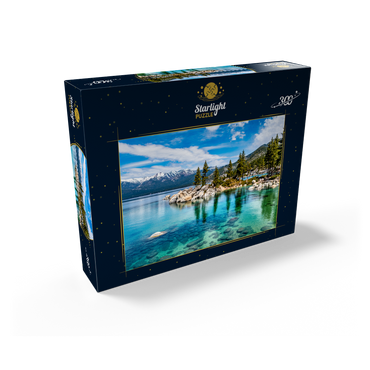 The beautiful crystal clear waters of Lake Tahoe 300 Jigsaw Puzzle box view2