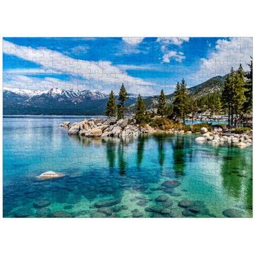 puzzleplate The beautiful crystal clear waters of Lake Tahoe 300 Jigsaw Puzzle