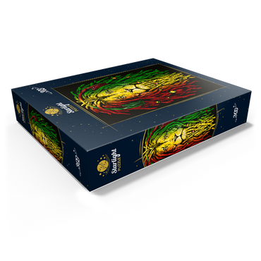 Rasta lion 300 Jigsaw Puzzle box view1