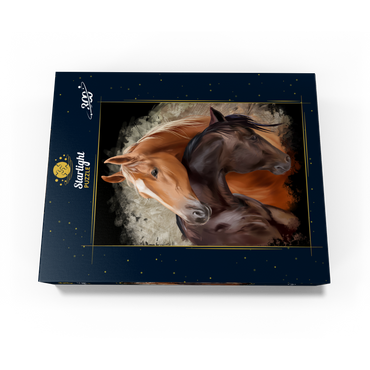 Horse Hug 300 Jigsaw Puzzle box view3