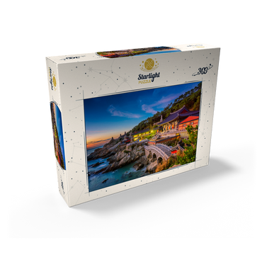 Beautiful sunrise Haedong Yongongs Temple Busan Korea 300 Jigsaw Puzzle box view2