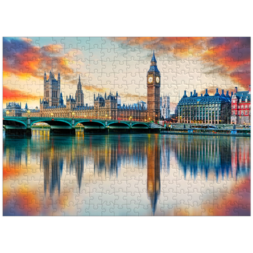 puzzleplate Big Ben and Houses of Parliament London England 300 Jigsaw Puzzle