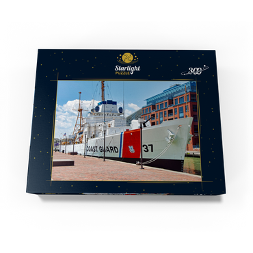 Taney WHEC-37 Coast Guard vessel at the Maritime Museum in Baltimore Maryland 300 Jigsaw Puzzle box view3