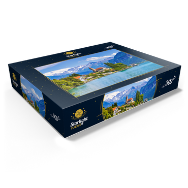 Town of Brienz on Lake Brienz near Interlaken, Switzerland 300 Jigsaw Puzzle box view1