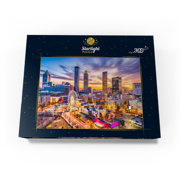 Skyline of downtown Atlanta, Georgia 300 Jigsaw Puzzle box view3