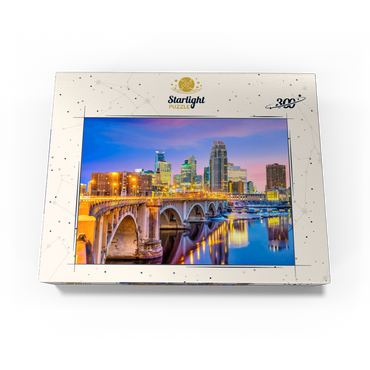 Skyline of downtown Minneapolis in Minnesota, USA 300 Jigsaw Puzzle box view3