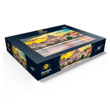 St. Peter's Basilica and Ponte Vittorio Emanuele II in Vatican, Rome, Italy 300 Jigsaw Puzzle box view1