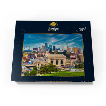 Skyline of Kansas City, Missouri, USA 300 Jigsaw Puzzle box view3