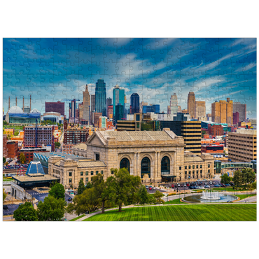 puzzleplate Skyline of Kansas City, Missouri, USA 300 Jigsaw Puzzle