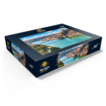 Picturesque colorful view of the old town of Porto, Portugal 300 Jigsaw Puzzle box view1
