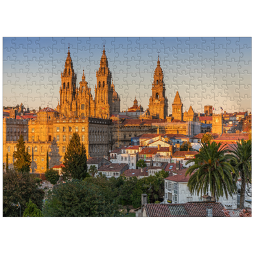 puzzleplate Cathedral of Santiago de Compostela in the evening 300 Jigsaw Puzzle