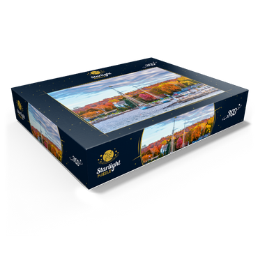 Sister Bay town harbor view in Door County Wisconsin 300 Jigsaw Puzzle box view1