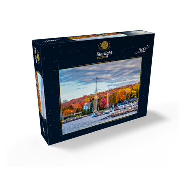 Sister Bay town harbor view in Door County Wisconsin 300 Jigsaw Puzzle box view2