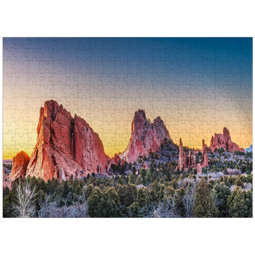 puzzleplate Garden of the Gods, Colorado Springs, Colorado, USA 300 Jigsaw Puzzle