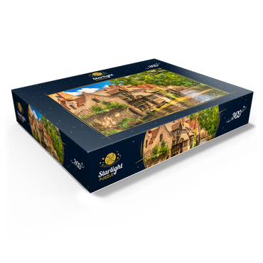 Classic view of the historic city center of Bruges (Bruges), province of West Flanders, Belgium 300 Jigsaw Puzzle box view1