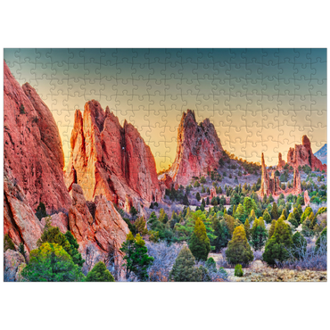 puzzleplate Garden of the Gods, Colorado Springs, Colorado, USA 300 Jigsaw Puzzle