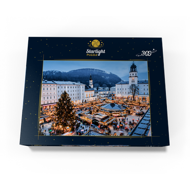 Salzburg, Austria: Christmas market in the old town of Salzburg 300 Jigsaw Puzzle box view3