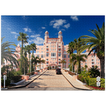 puzzleplate Hotel Don Cesar Beach Resort at St. Pete Beach in St. Petersburg, Florida 1000 Jigsaw Puzzle
