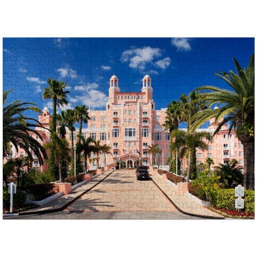 puzzleplate Hotel Don Cesar Beach Resort at St. Pete Beach in St. Petersburg, Florida 300 Jigsaw Puzzle