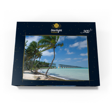 Flagler's Railroad Bridge, Bahia Honda Key, Florida Keys, Florida, USA 300 Jigsaw Puzzle box view3