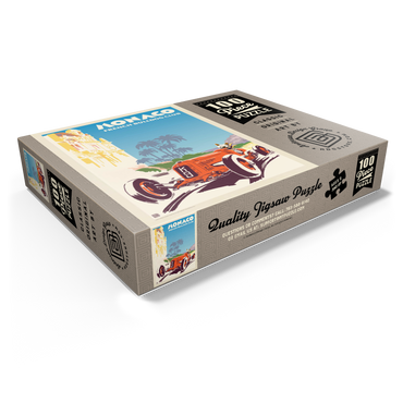 Monaco: French Bulldog Club, Vintage Poster 100 Jigsaw Puzzle box view1