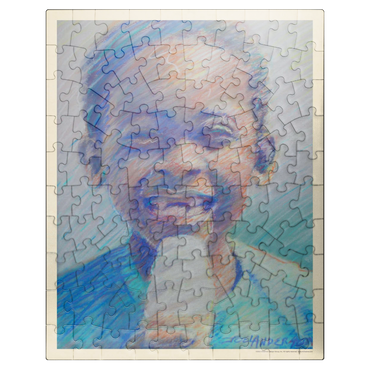 puzzleplate Pastel Drawing: Ice Cream Kid, Vintage Poster 100 Jigsaw Puzzle