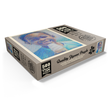 Pastel Drawing: Ice Cream Kid, Vintage Poster 500 Jigsaw Puzzle box view1