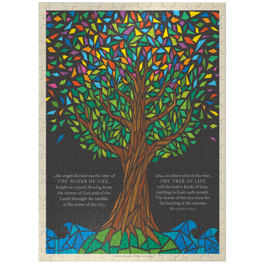 puzzleplate Tree Of Life, Vintage Poster 300 Jigsaw Puzzle