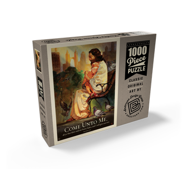 Jesus: Come Unto Me, Vintage Poster 1000 Jigsaw Puzzle box view2