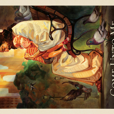 Jesus: Come Unto Me, Vintage Poster 500 Jigsaw Puzzle 3D Modell