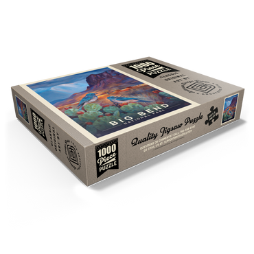 Big Bend National Park: Birds, Vintage Poster 1000 Jigsaw Puzzle box view1