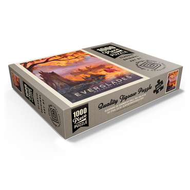 Everglades National Park: Silent Splendor, Vintage Poster 1000 Jigsaw Puzzle box view1