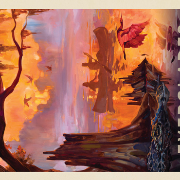 Everglades National Park: Silent Splendor, Vintage Poster 500 Jigsaw Puzzle 3D Modell