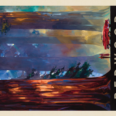 Redwood National Park: Among the Giants, Vintage Poster 500 Jigsaw Puzzle 3D Modell