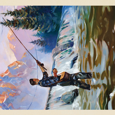 Classic Sportsman: Fly Fishing, Vintage Poster 500 Jigsaw Puzzle 3D Modell