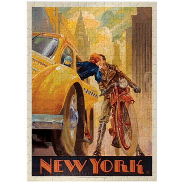 puzzleplate New York Minute, Vintage Poster 300 Jigsaw Puzzle