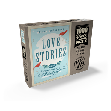 My Favorite Love Story, Vintage Poster 1000 Jigsaw Puzzle box view2