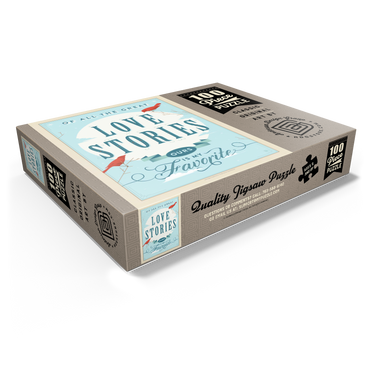 My Favorite Love Story, Vintage Poster 100 Jigsaw Puzzle box view1