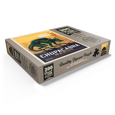 Mythical Creatures: Chupacabra, Vintage Poster 300 Jigsaw Puzzle box view1