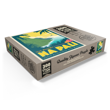 Hawaii: Na Pali State Wilderness Park, Vintage Poster 300 Jigsaw Puzzle box view1
