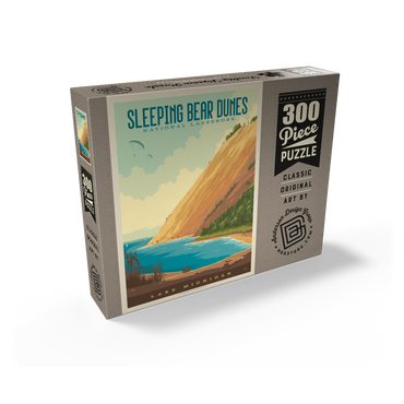 Sleeping Bear Dunes National Lakeshore, Vintage Poster 300 Jigsaw Puzzle box view2
