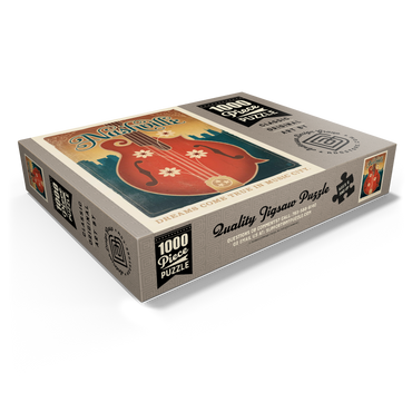 Dreams Come True In Music City, Vintage Poster 1000 Jigsaw Puzzle box view1