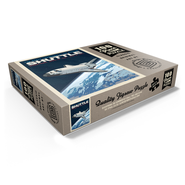 NASA 1981: Space Shuttle, Vintage Poster 100 Jigsaw Puzzle box view1