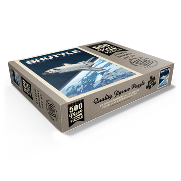 NASA 1981: Space Shuttle, Vintage Poster 500 Jigsaw Puzzle box view1