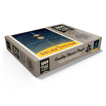 The Solar System, Vintage Poster 1000 Jigsaw Puzzle box view1